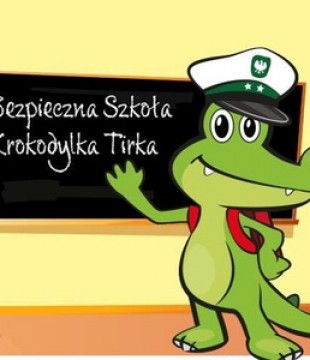 Bezpieczna Szkoła Krokodylka Tirka
